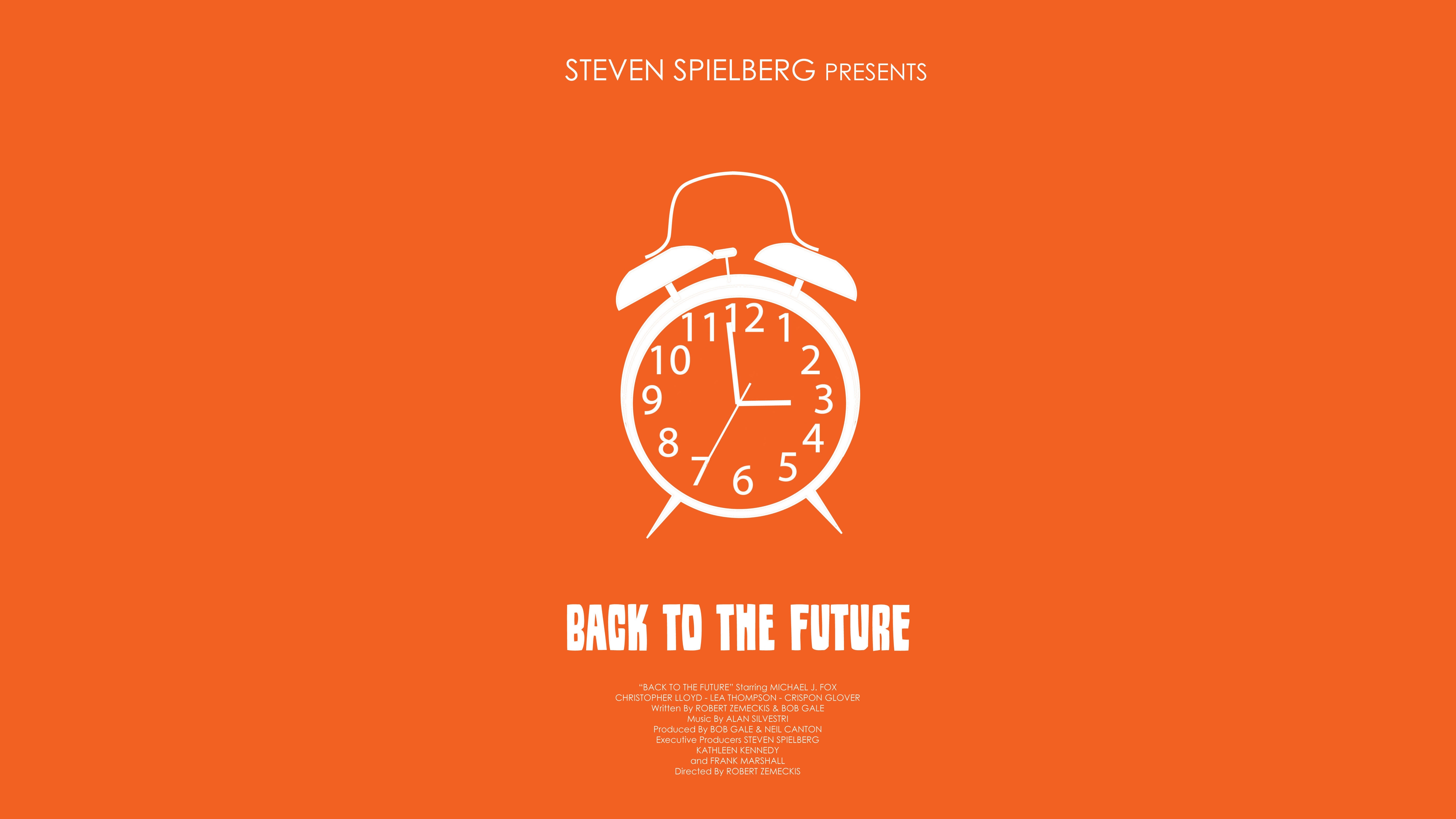 Download mobile wallpaper Back To The Future, Clock, Movie for free.