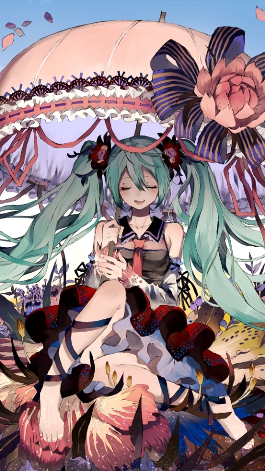 Handy-Wallpaper Vocaloid, Hatsune Miku, Animes kostenlos herunterladen.