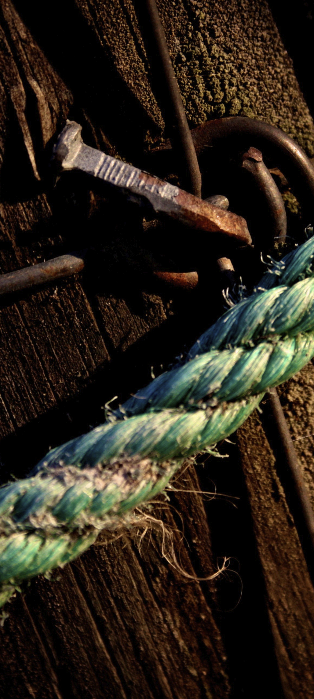 Download mobile wallpaper Photography, Rope, Rustic for free.