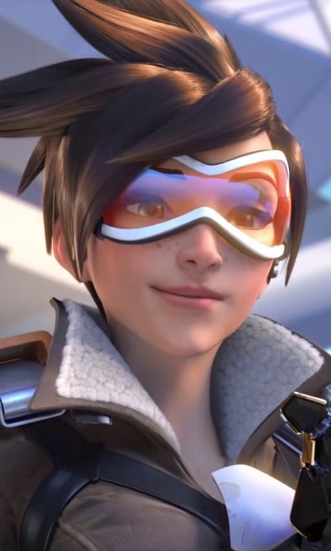 Скачати мобільні шпалери Відеогра, Надзор, Tracer (Overwatch) безкоштовно.