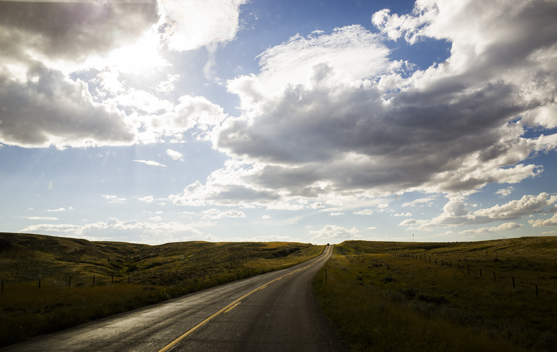 Free download wallpaper Landscape, Road, Cloud, Man Made on your PC desktop