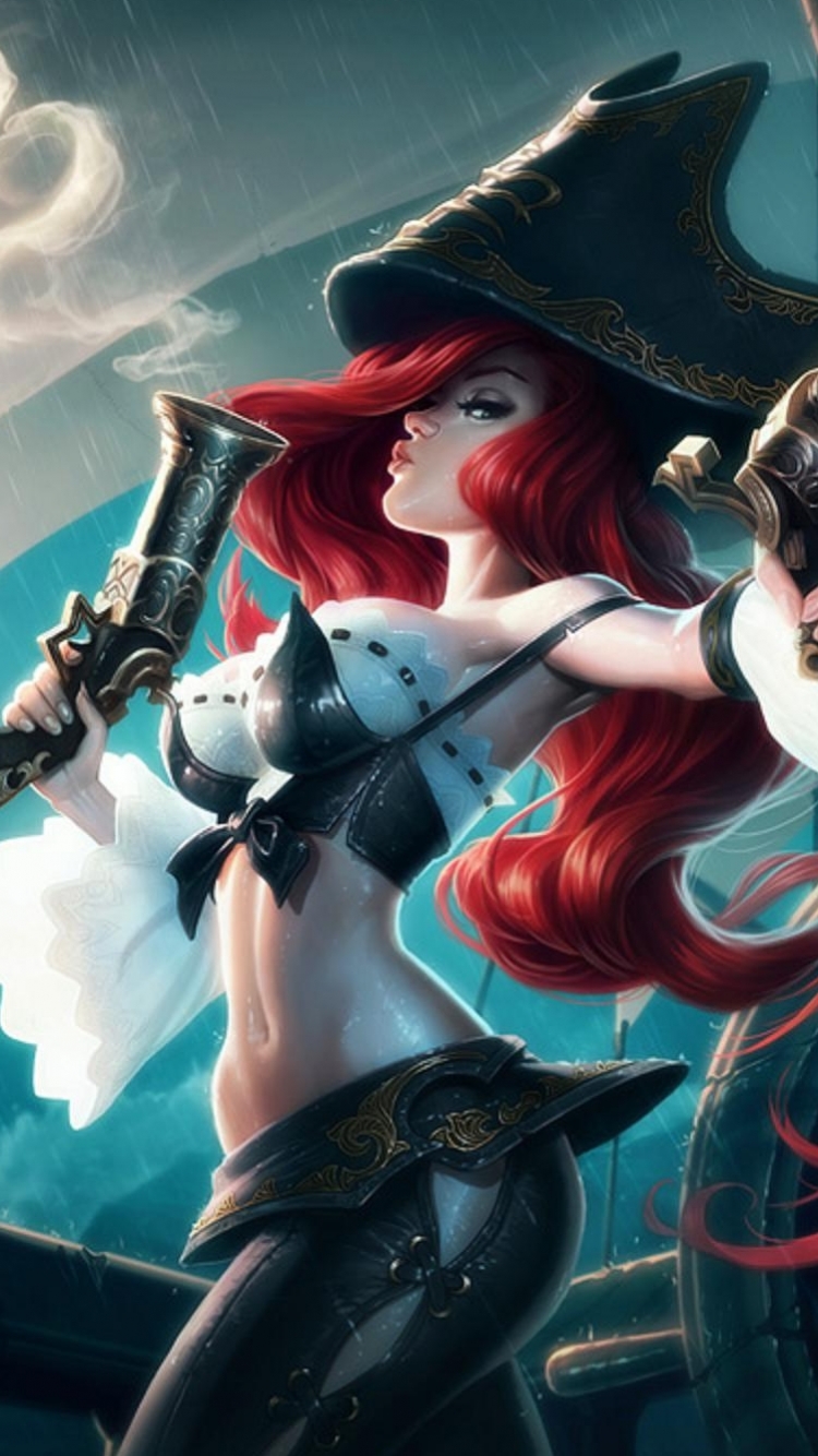 Download mobile wallpaper League Of Legends, Video Game, Miss Fortune (League Of Legends) for free.