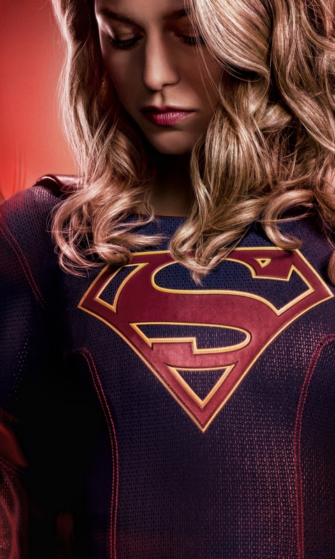 Handy-Wallpaper Fernsehserien, Übermensch, Supergirl, Melissa Benoist, Kara Danvers kostenlos herunterladen.