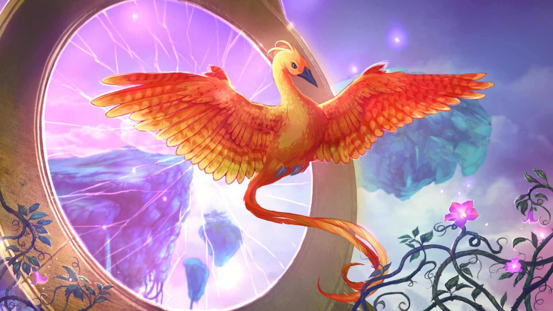 PCデスクトップに鳥, ファンタジー, フェニックス, テレビゲーム, Mythic Wonders: 賢者の石画像を無料でダウンロード