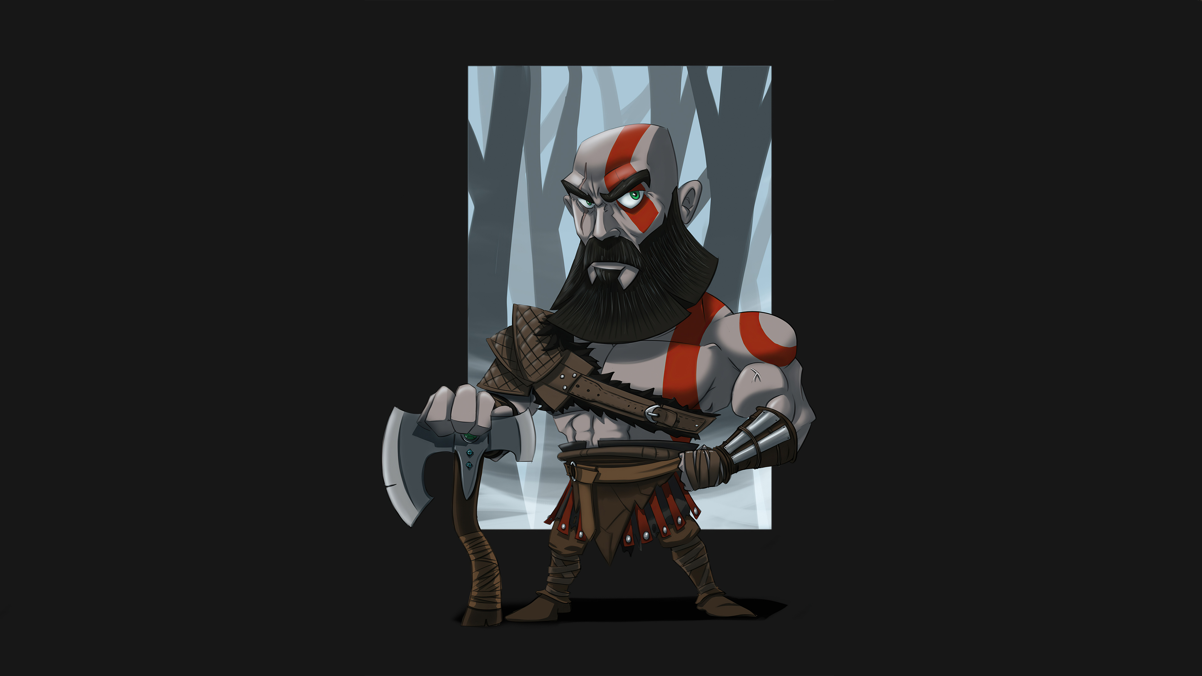 Laden Sie das God Of War, Computerspiele, Kratos (Gott Des Krieges)-Bild kostenlos auf Ihren PC-Desktop herunter