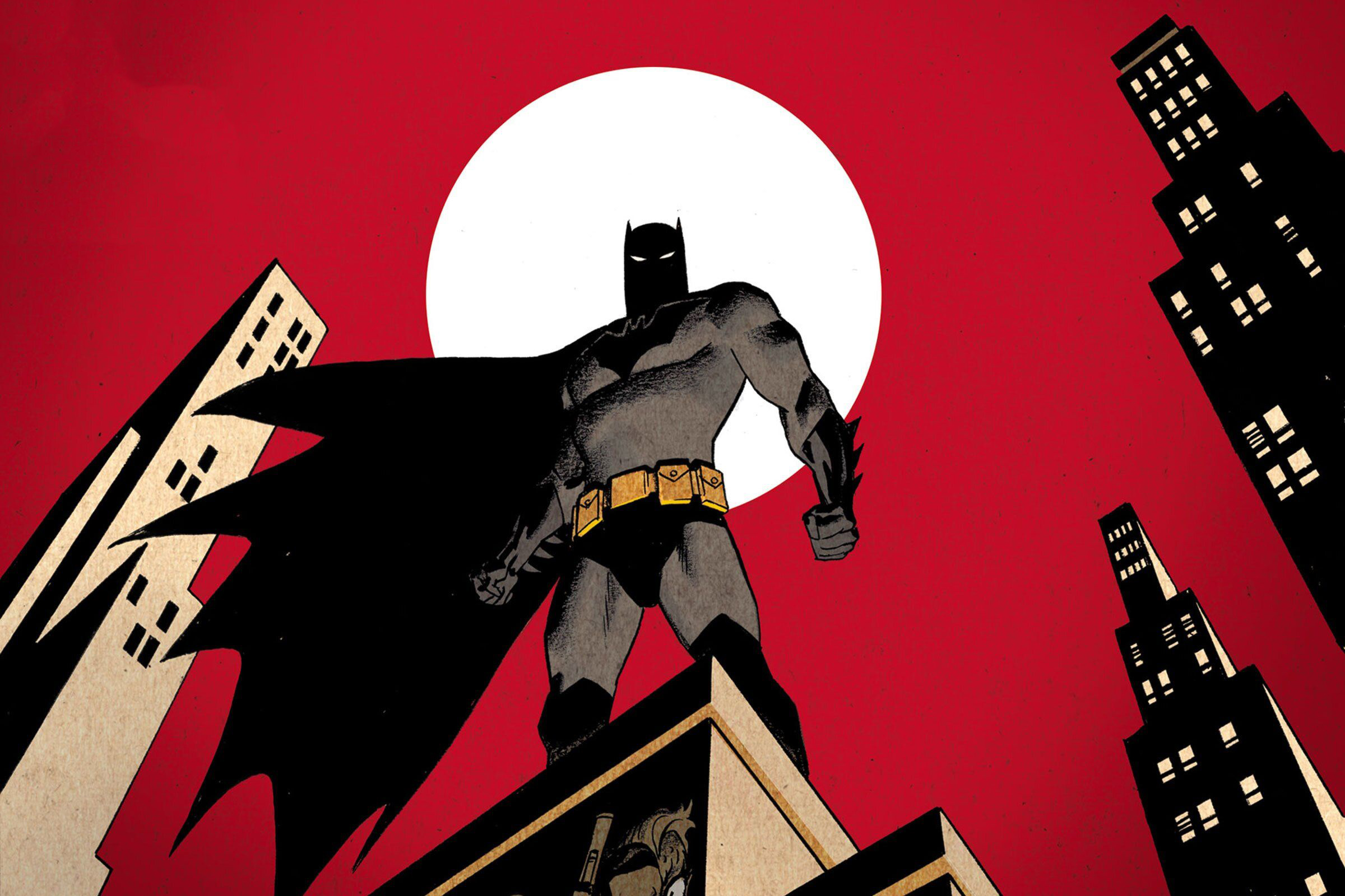 Скачать картинку Комиксы, Бэтмен, Готэм Сити, Брюс Уэйн в телефон бесплатно.