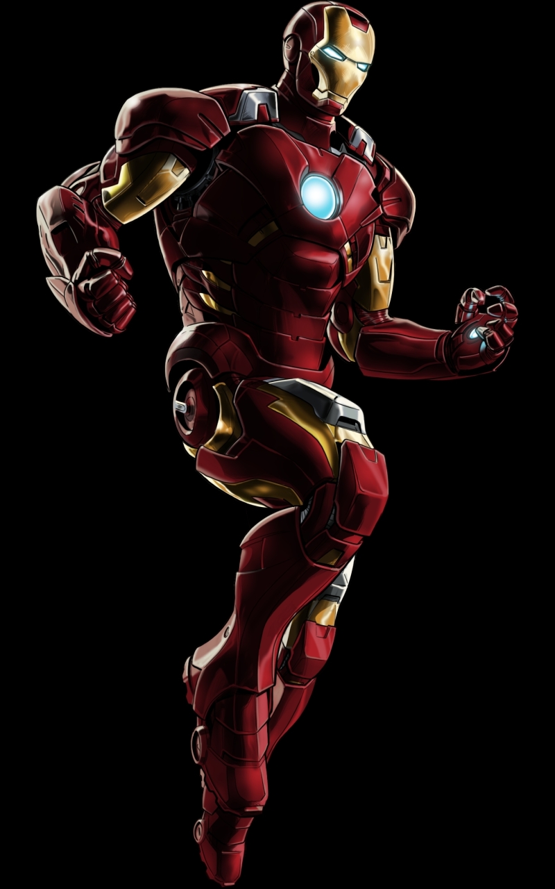 Handy-Wallpaper Iron Man, Comics kostenlos herunterladen.