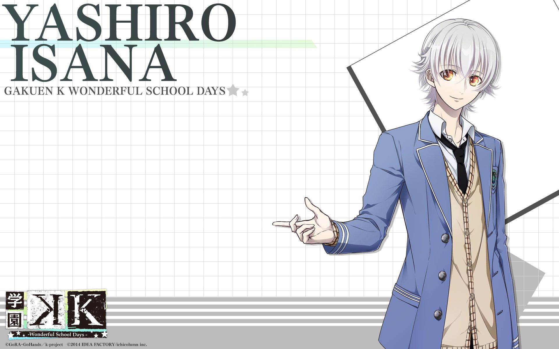 Download mobile wallpaper Anime, K Project, Yashiro Isana for free.