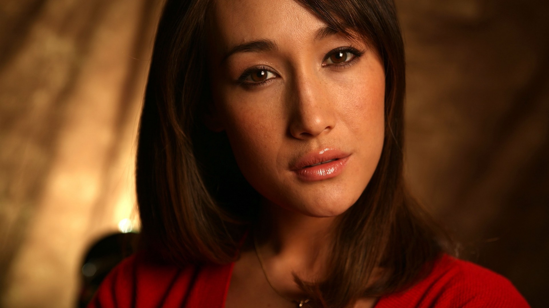 Download mobile wallpaper Face, Brunette, Celebrity, Actress, Maggie Q for free.