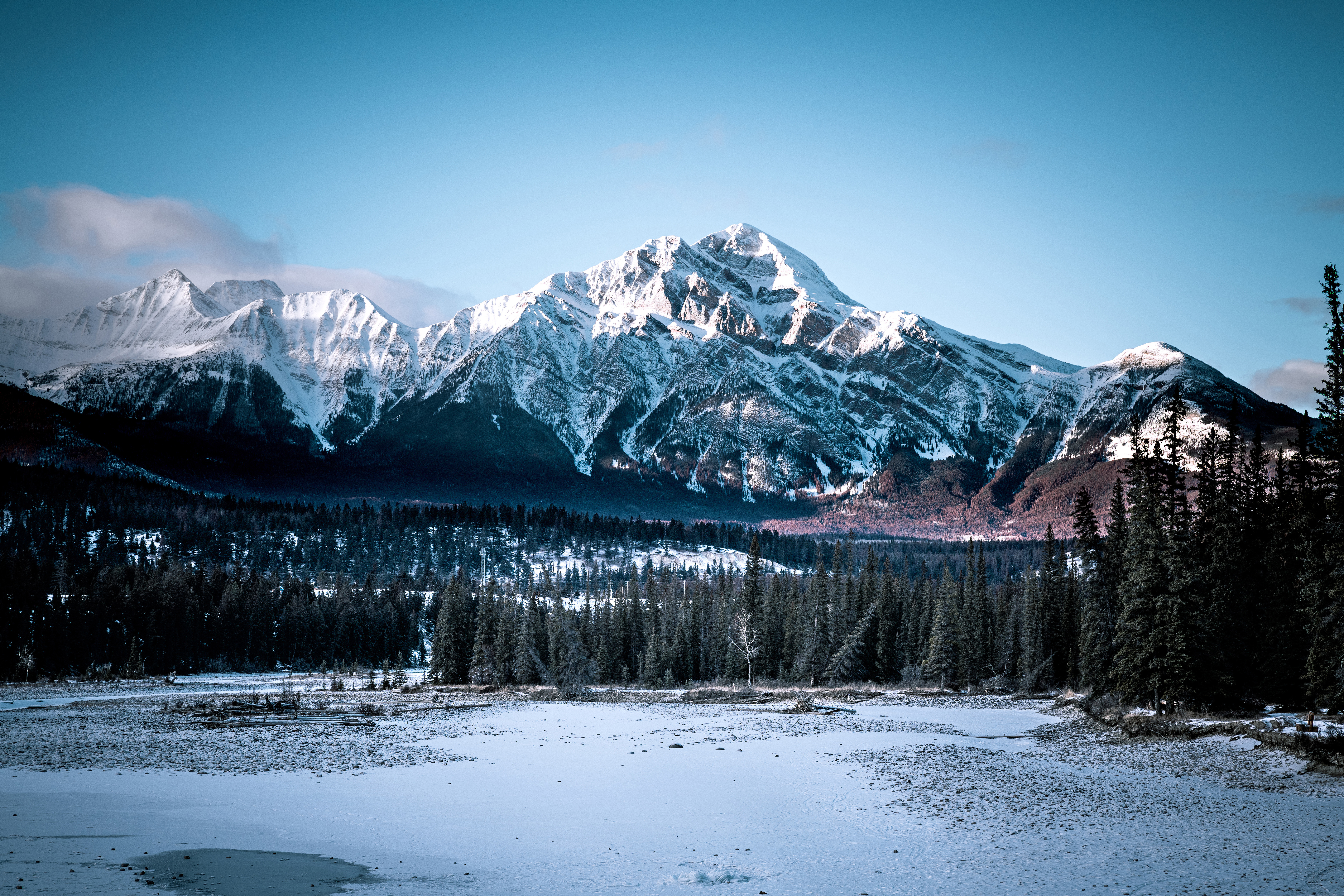 Descarga gratis la imagen Montañas, Paisaje, Invierno, Naturaleza, Nieve en el escritorio de tu PC