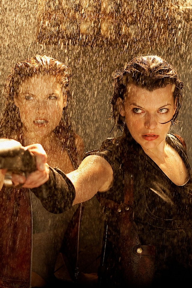 Handy-Wallpaper Resident Evil, Milla Jovovich, Filme, Ali Larter, Resident Evil: Afterlife kostenlos herunterladen.