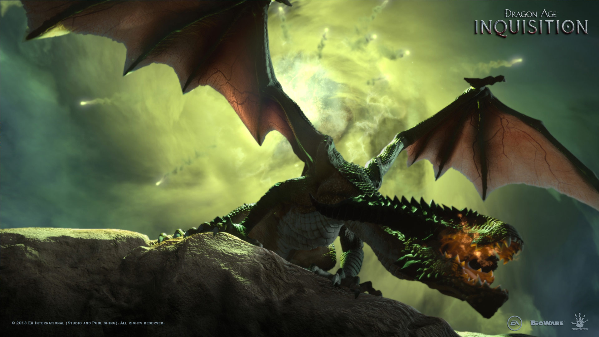 336632 Bild herunterladen computerspiele, dragon age: inquisition, drachenzeit - Hintergrundbilder und Bildschirmschoner kostenlos