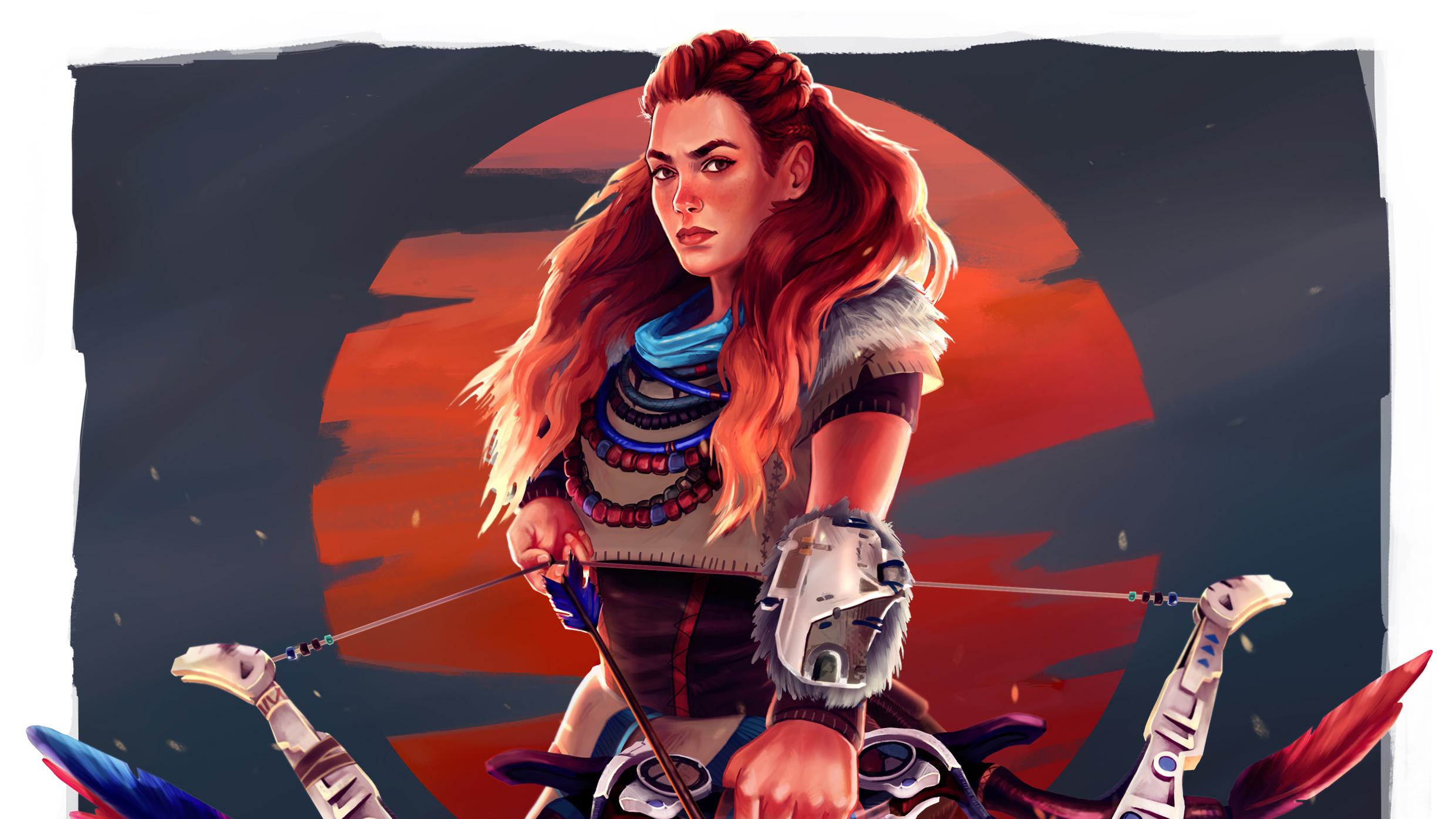 Handy-Wallpaper Computerspiele, Horizon Zero Dawn, Aloy (Horizon Serie) kostenlos herunterladen.