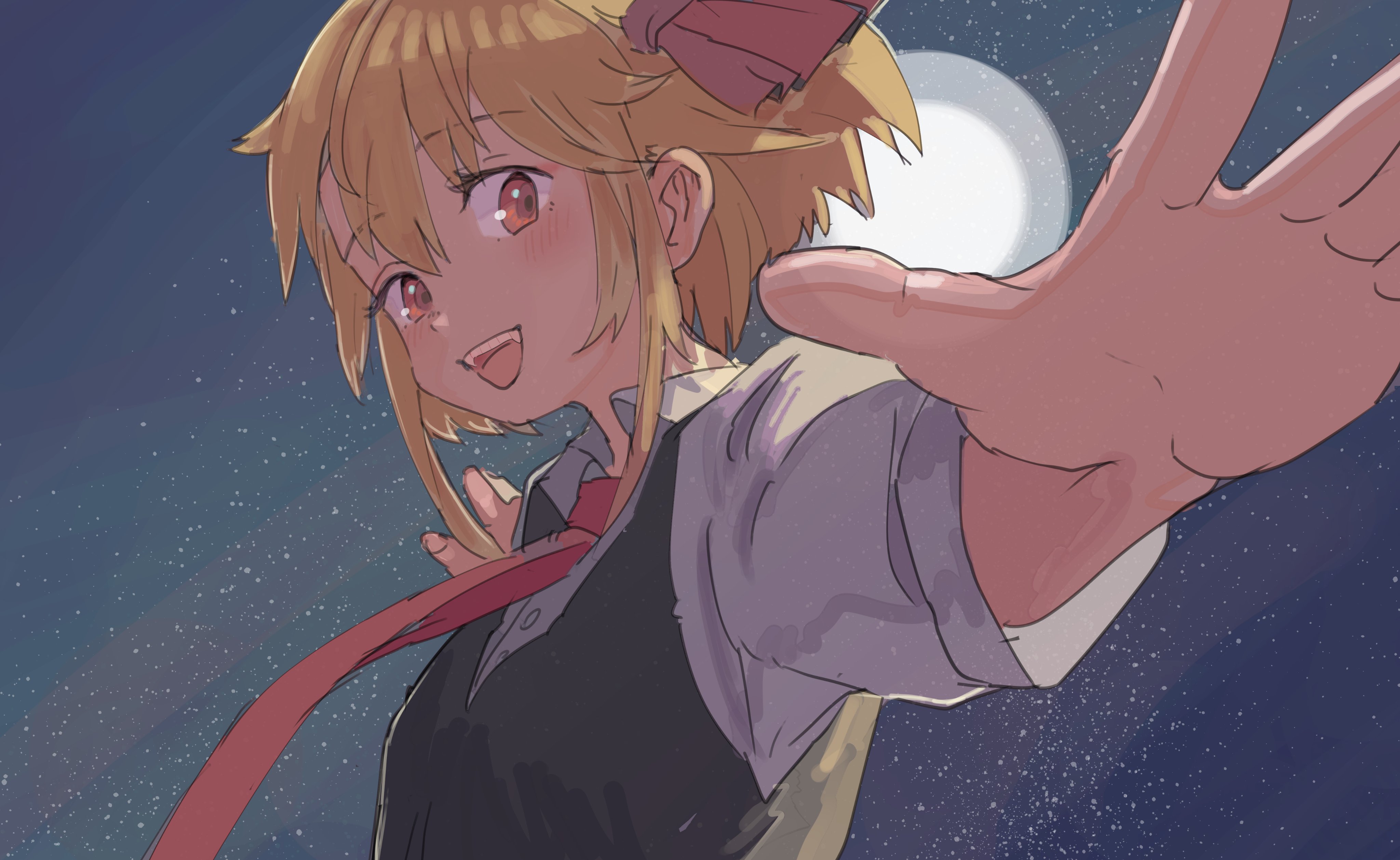 Handy-Wallpaper Animes, Tuhu, Rumia (Touhou) kostenlos herunterladen.