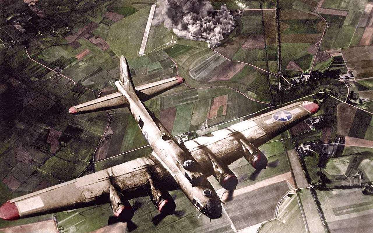 Download mobile wallpaper Military, Boeing B 17 Flying Fortress for free.