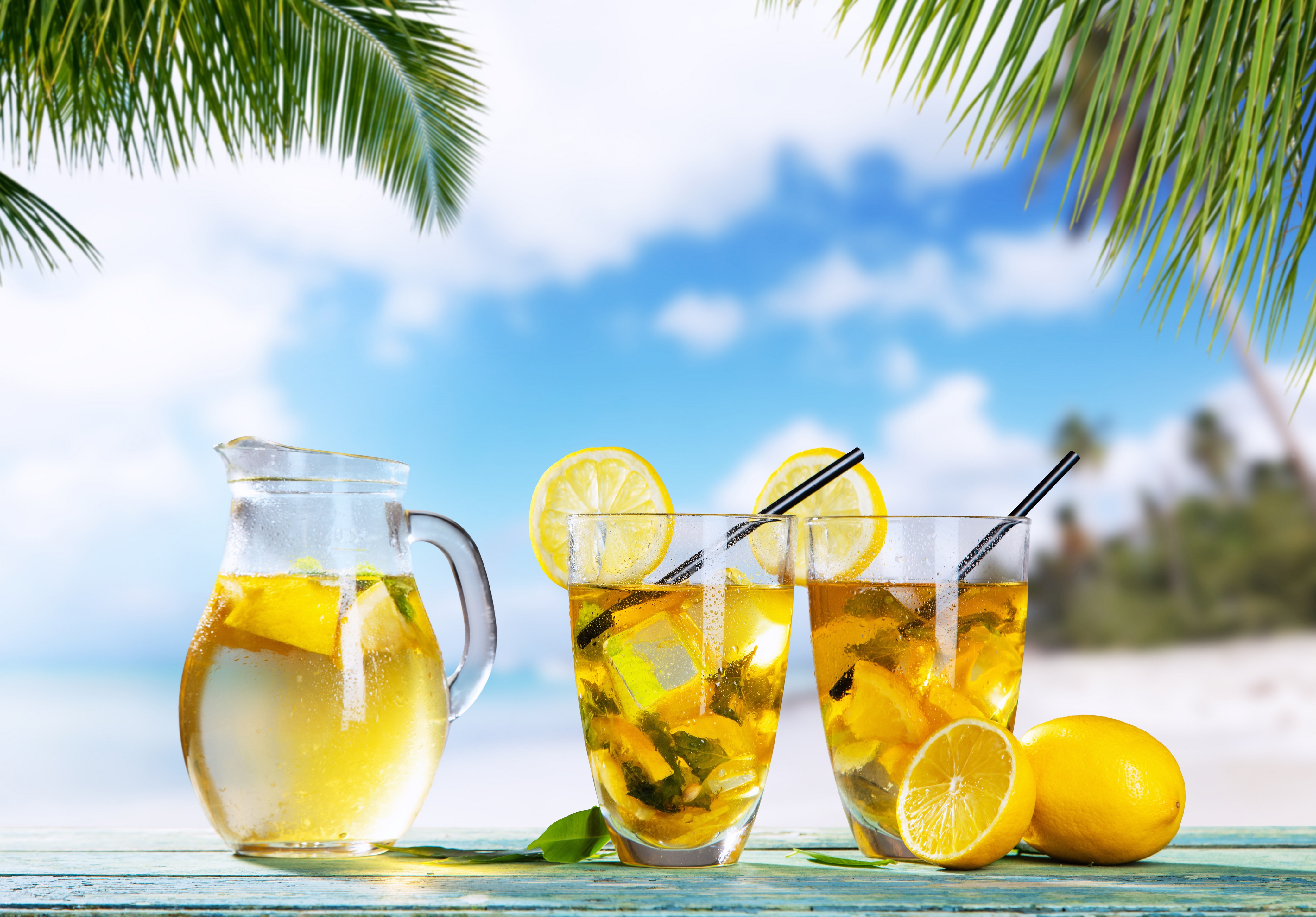 food, drink, glass, lemon, lemonade, summer