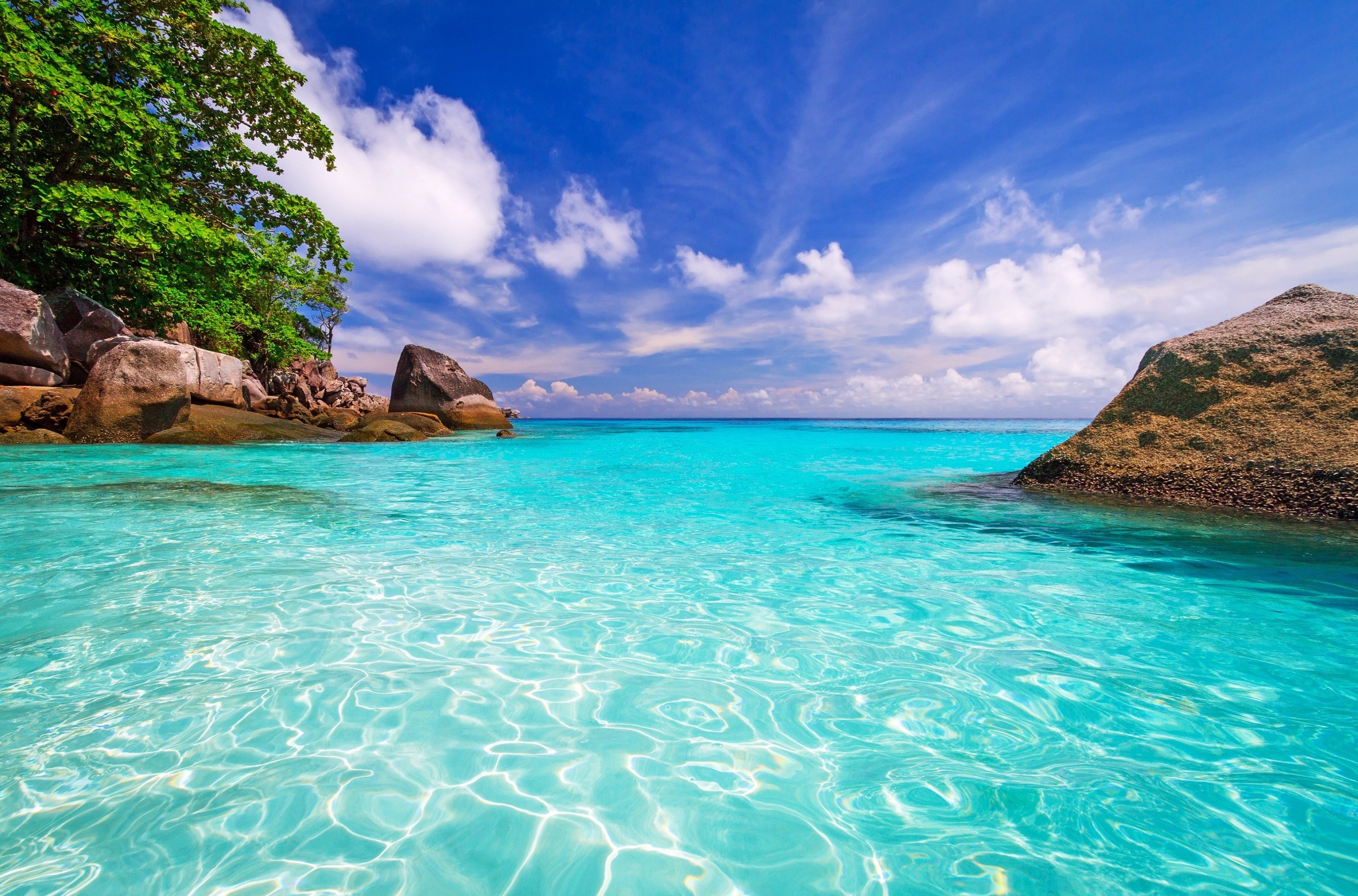 Free download wallpaper Sky, Sea, Earth, Tropics, Lagoon on your PC desktop