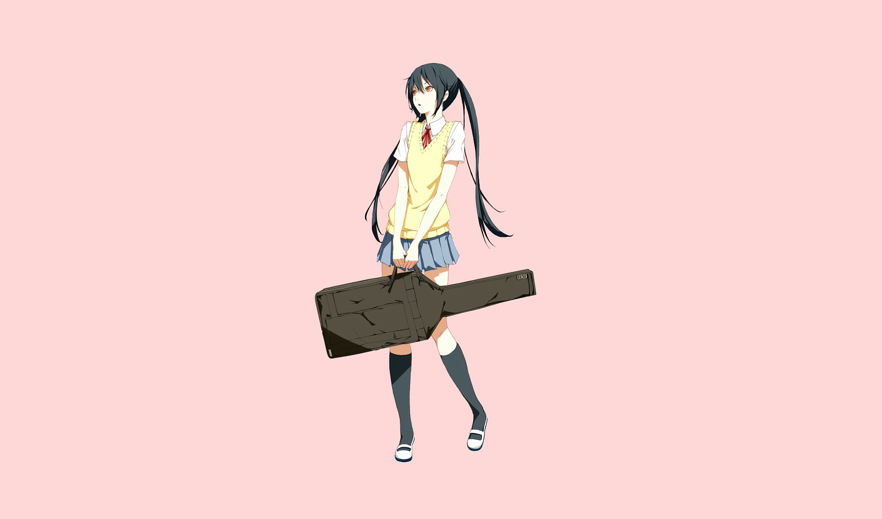 Free download wallpaper Anime, K On!, Azusa Nakano on your PC desktop