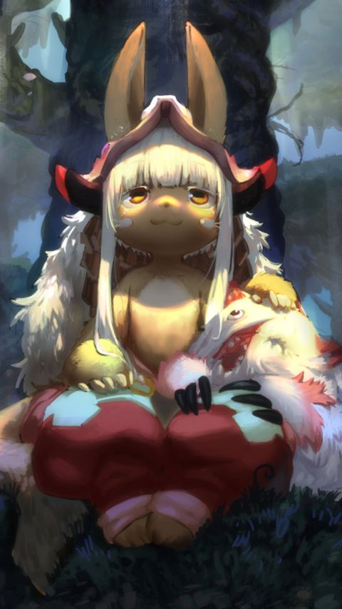 nanachi (made in abyss), anime, made in abyss, mitty (made in abyss) HD wallpaper