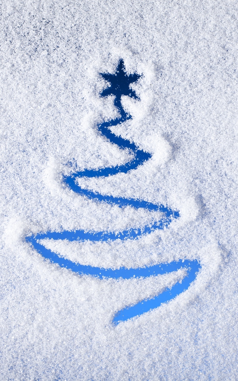 Handy-Wallpaper Feiertage, Schnee, Weihnachten, Weihnachtsbaum kostenlos herunterladen.