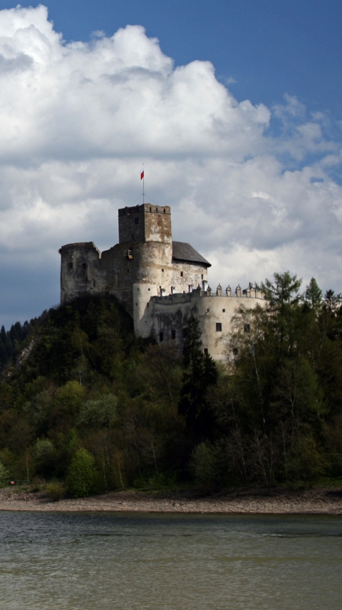 man made, niedzica castle, castles wallpaper for mobile