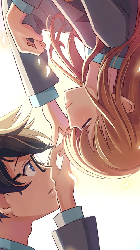 Download mobile wallpaper Anime, Kousei Arima, Kaori Miyazono, Your Lie In April for free.