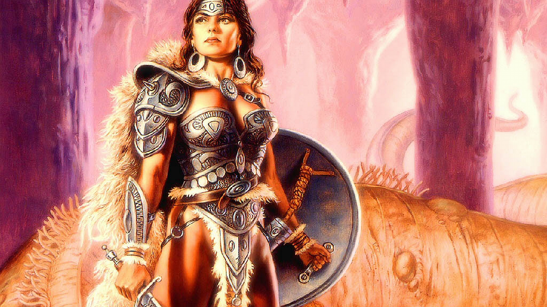 Download mobile wallpaper Women Warrior, Fantasy for free.