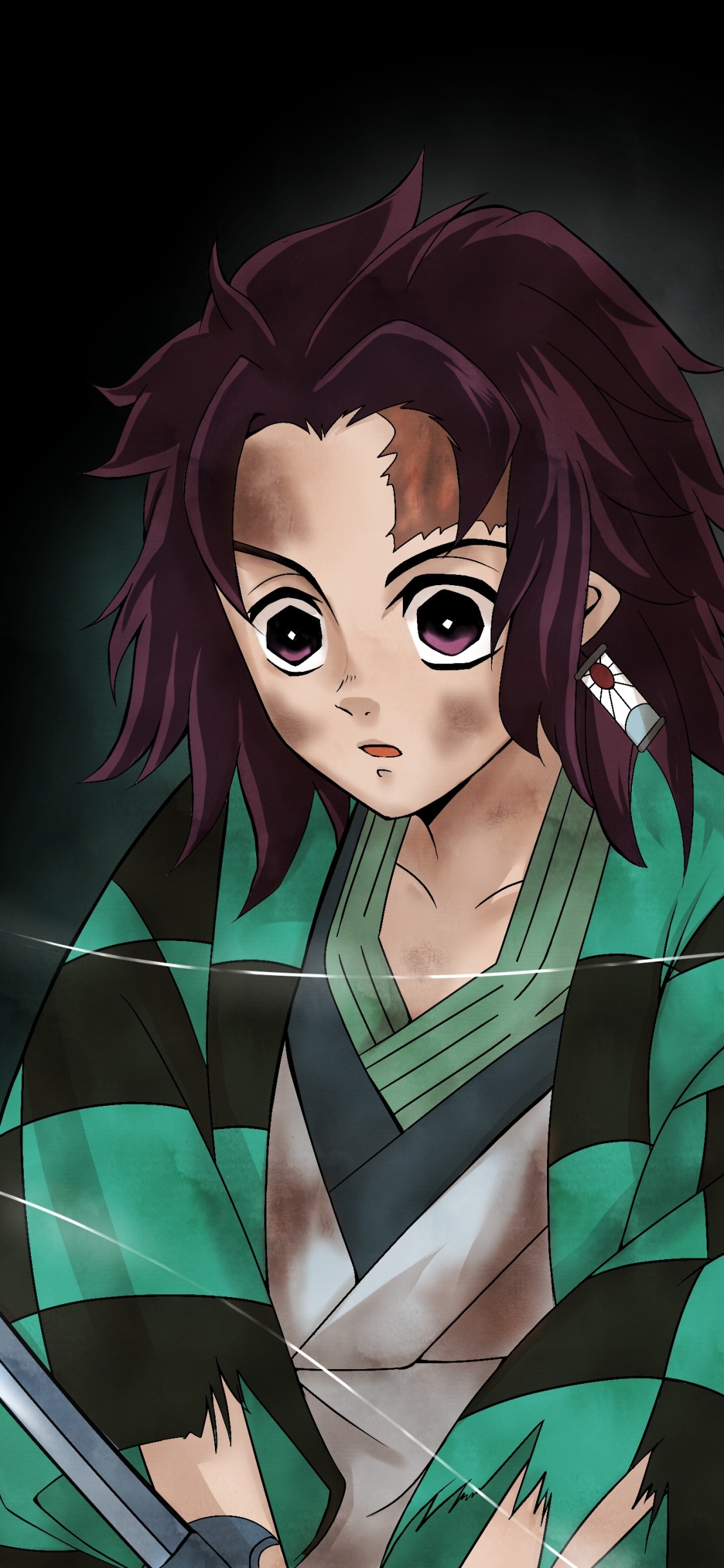 Download mobile wallpaper Anime, Demon Slayer: Kimetsu No Yaiba, Tanjiro Kamado for free.