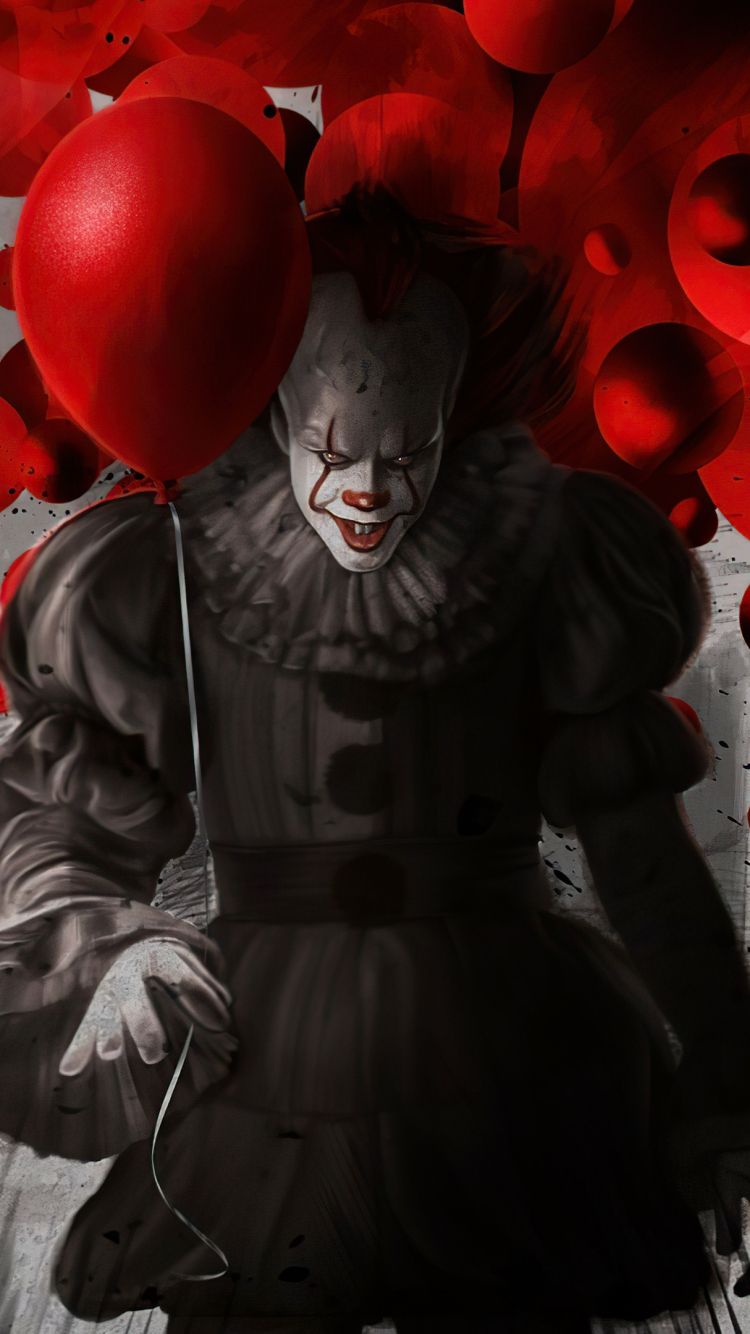 Download mobile wallpaper Clown, Movie, It Chapter Two for free.