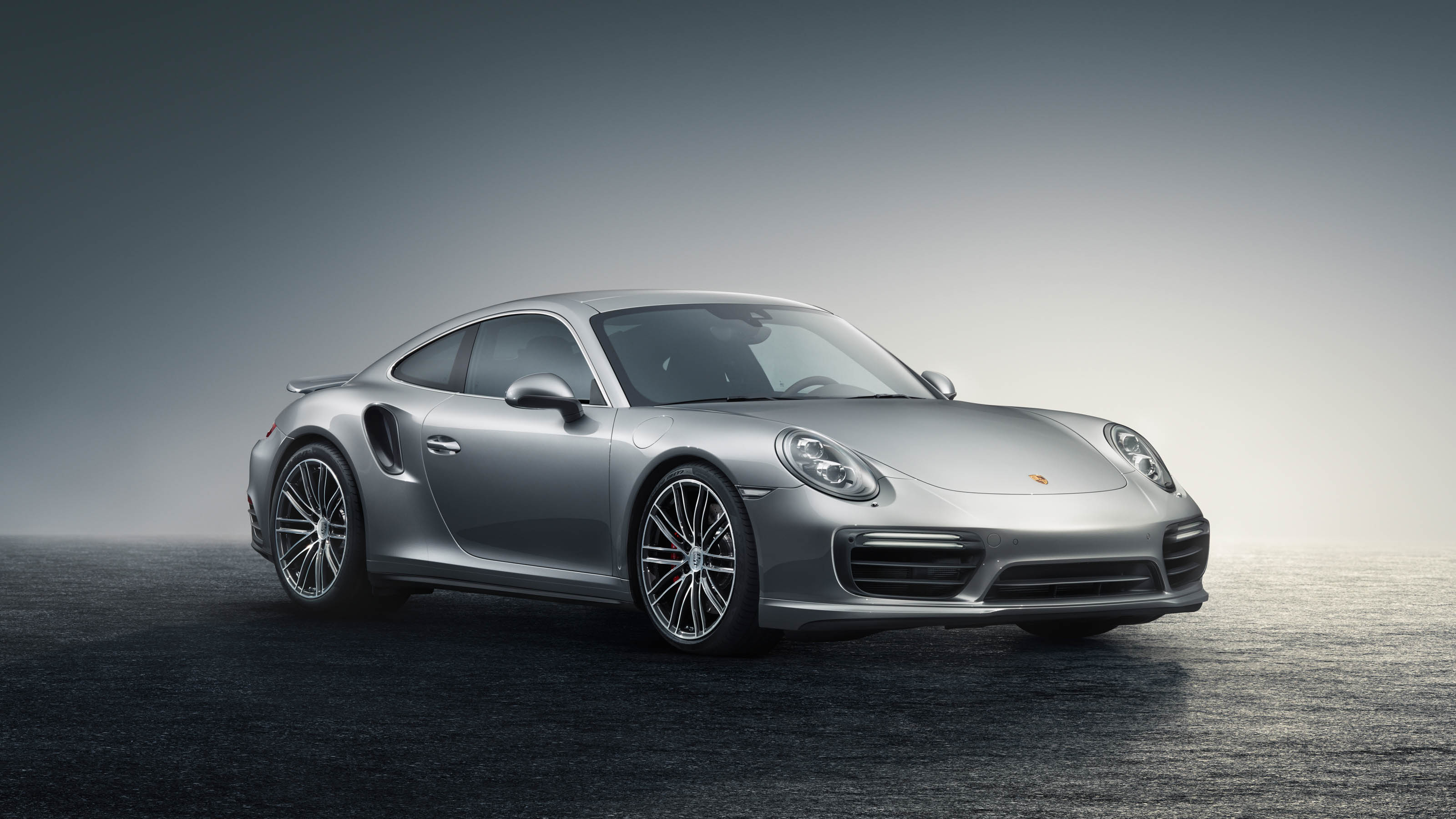 Téléchargez gratuitement l'image Porsche, Voiture, Porsche 911, Véhicules, Voiture D'argent, Porsche 911 Turbo sur le bureau de votre PC