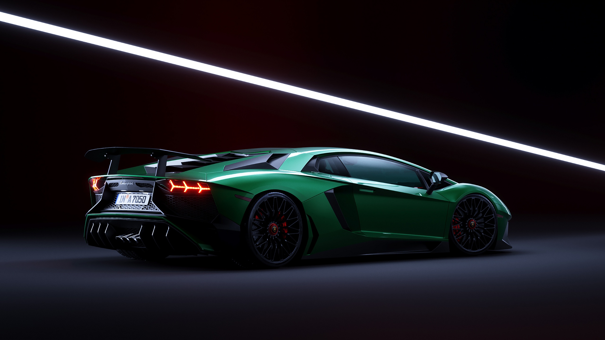 Free download wallpaper Lamborghini, Car, Supercar, Vehicles, Green Car, Lamborghini Aventador Sv on your PC desktop