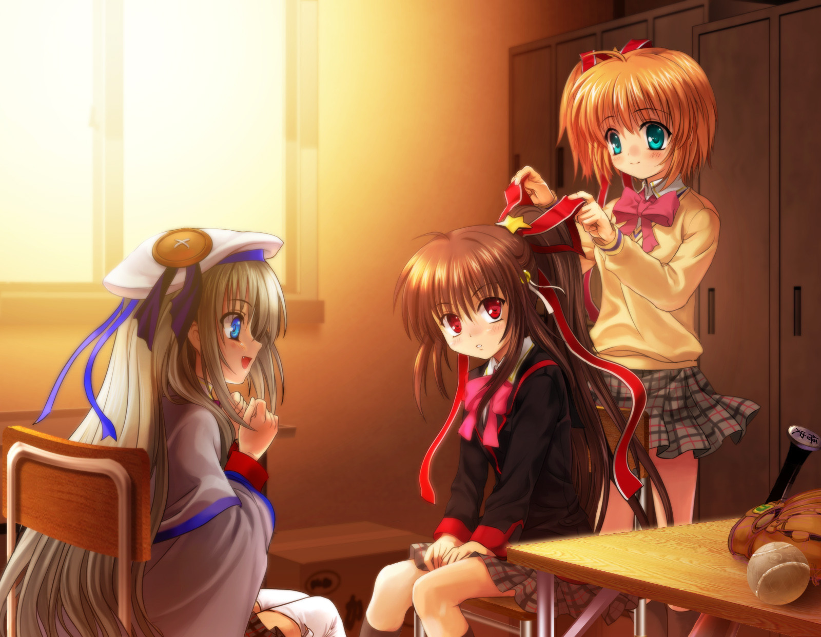 Free download wallpaper Anime, Little Busters! on your PC desktop