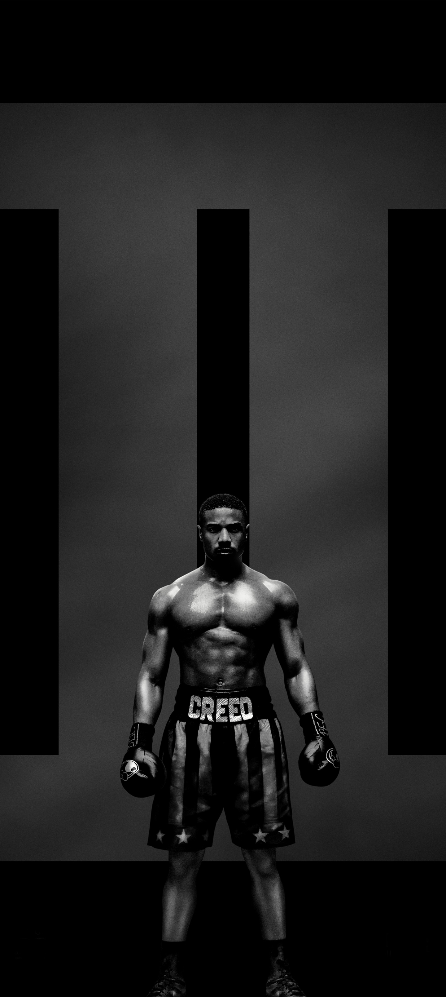 Download mobile wallpaper Boxing, Boxer, Movie, Michael B Jordan, Adonis Creed, Creed Ii for free.