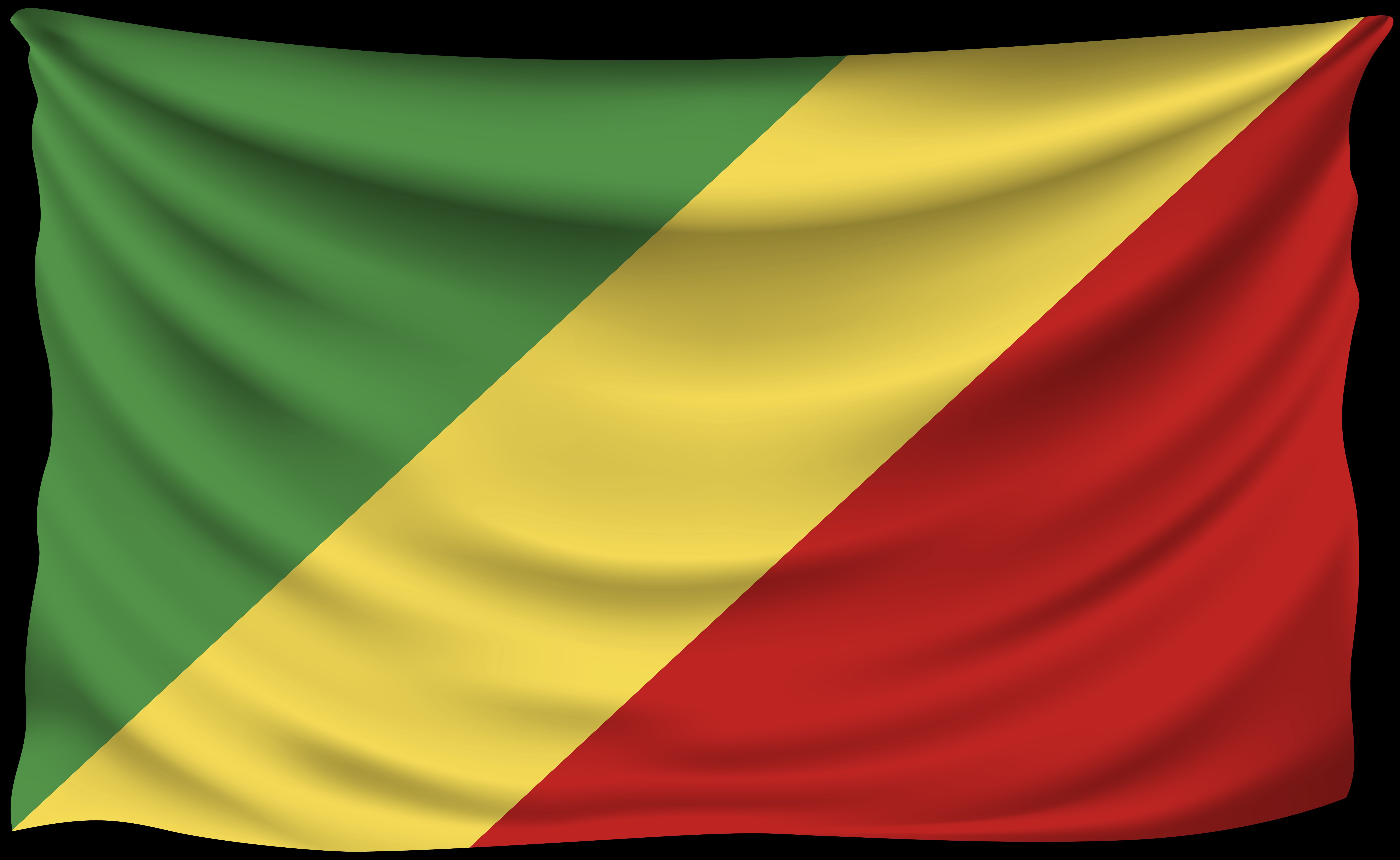 Laden Sie Flagge Der Republik Kongo HD-Desktop-Hintergründe herunter