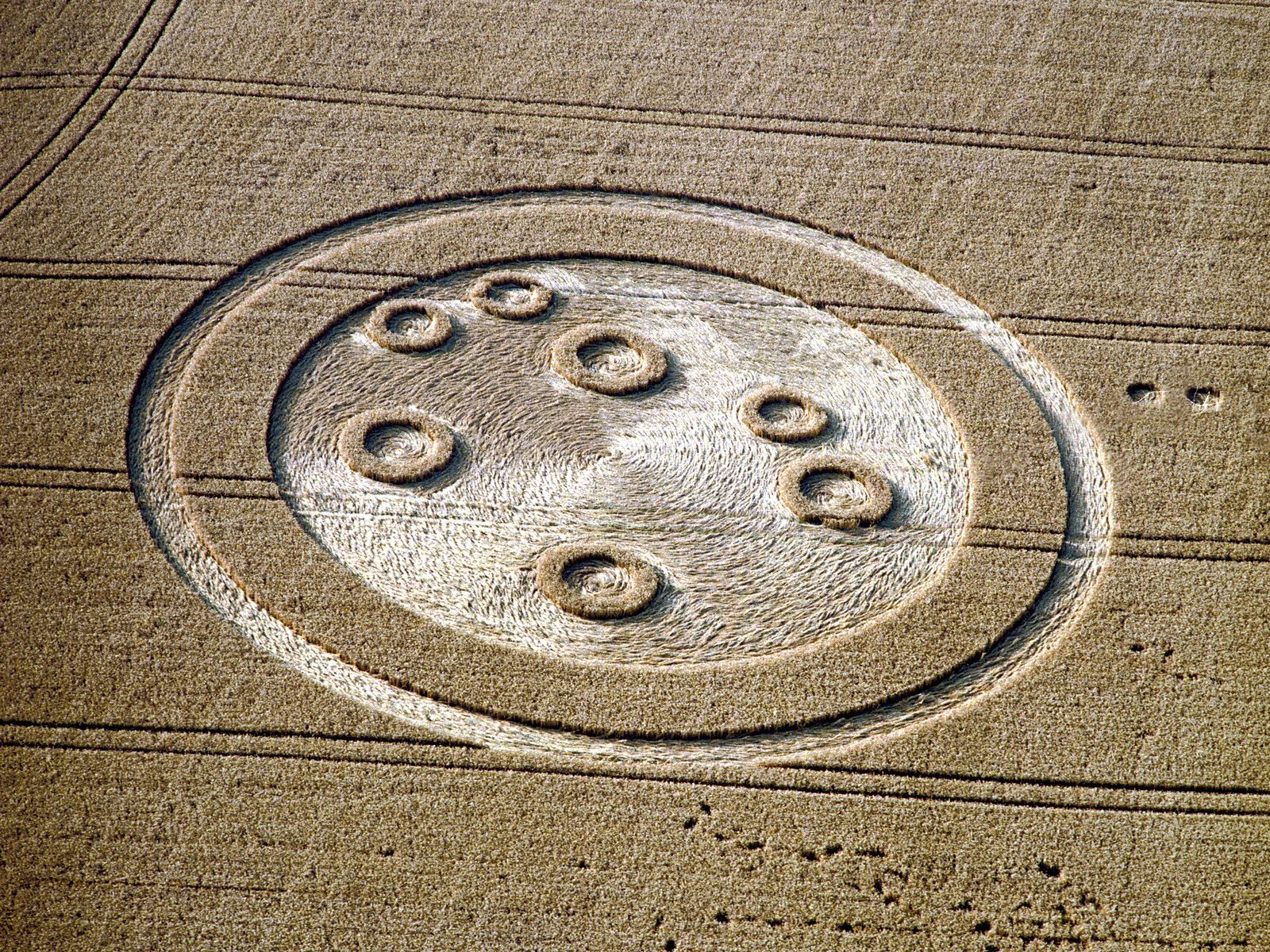 man made, crop circles