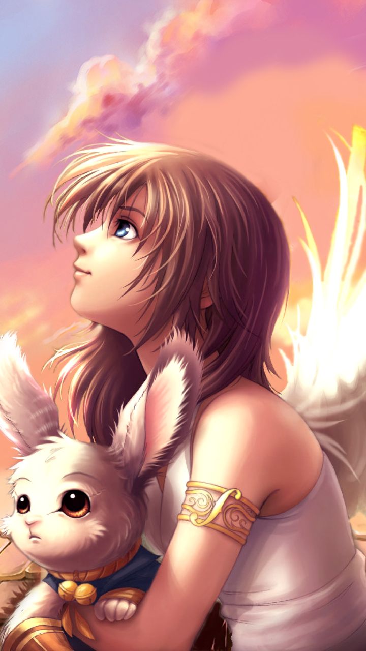 Download mobile wallpaper Anime, Angel for free.