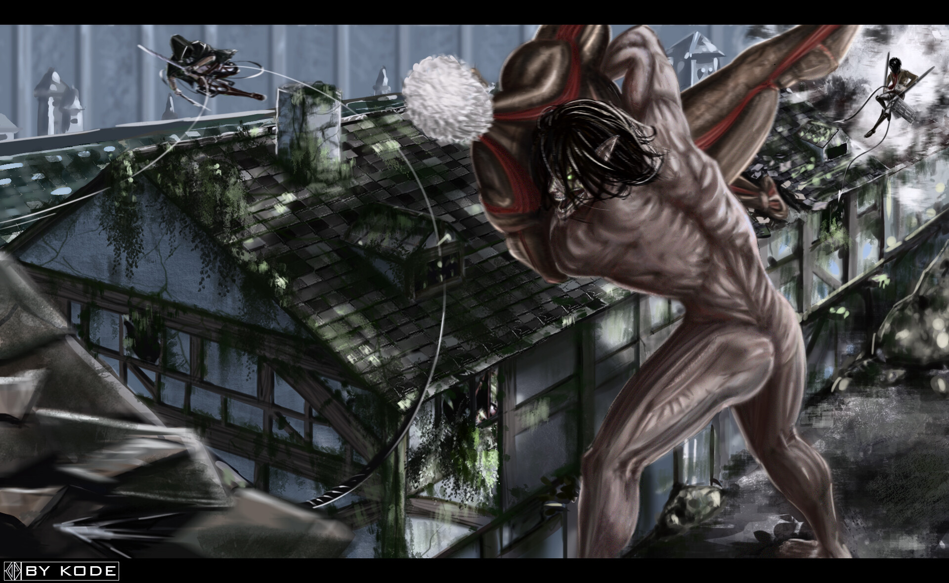 Descarga gratuita de fondo de pantalla para móvil de Animado, Eren Yeager, Ataque A Los Titanes, Titán Acorazado, Reiner Braun.