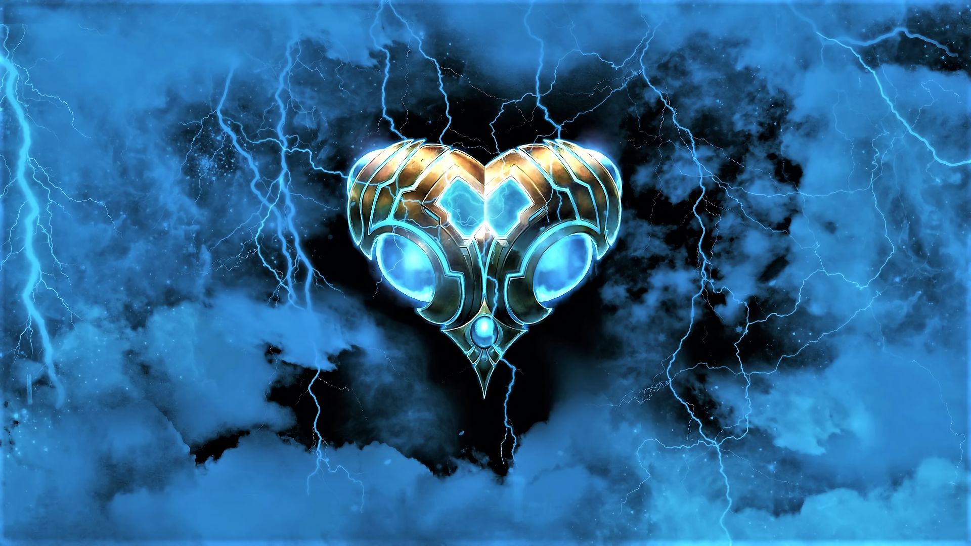 Download mobile wallpaper Lightning, Starcraft, Space, Heart, Cloud, Video Game, Starcraft Ii for free.