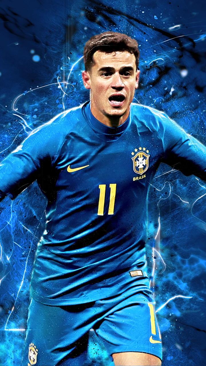 Descarga gratuita de fondo de pantalla para móvil de Fútbol, Deporte, Brasileño, Felipe Coutinho.