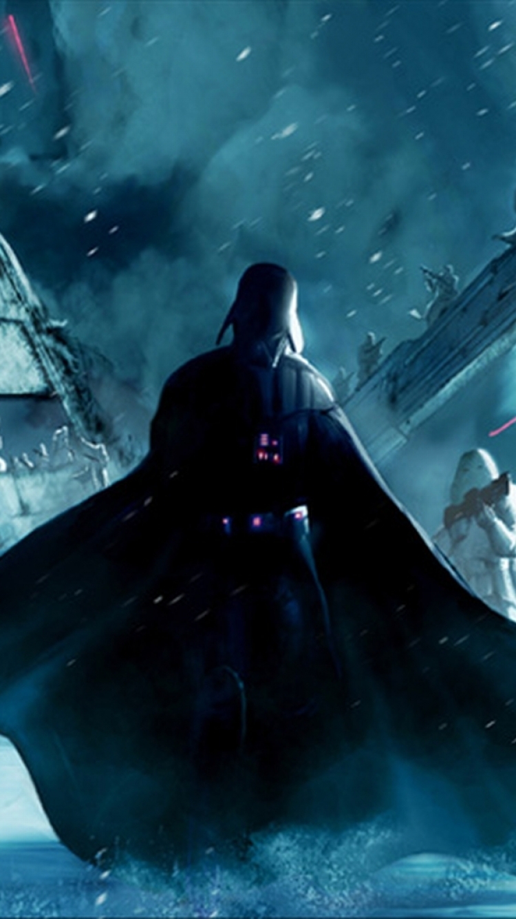 Download mobile wallpaper Star Wars, Sci Fi, Darth Vader, At At Walker for free.