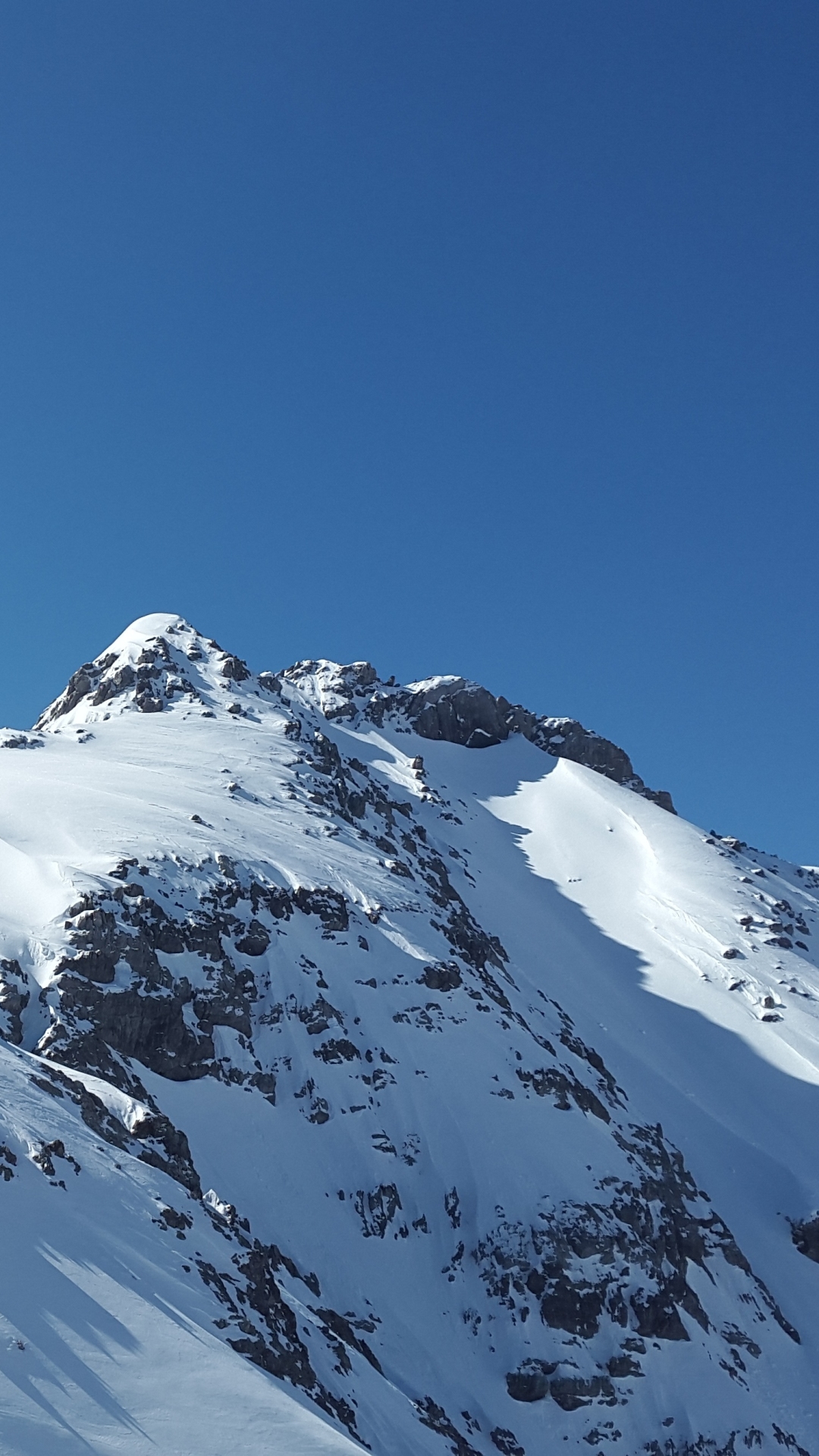Handy-Wallpaper Winter, Natur, Schnee, Berg, Österreich, Alpen, Erde, Gebirge, Berge, Erde/natur kostenlos herunterladen.