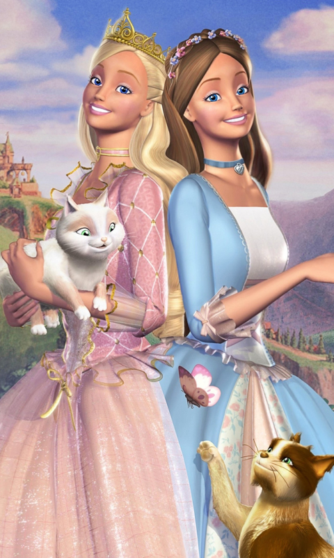 Download mobile wallpaper Movie, Barbie As The Princess & The Pauper for free.