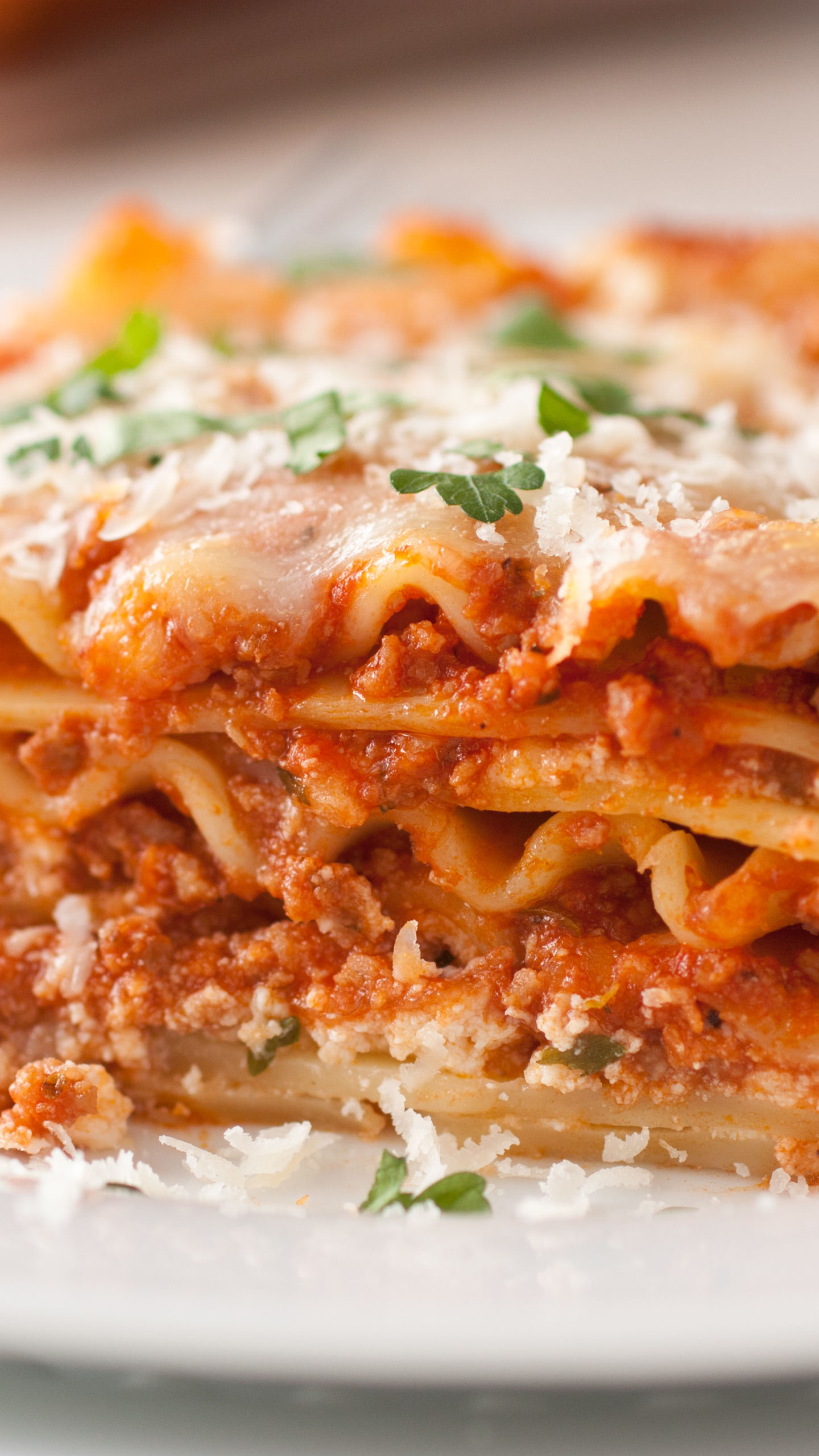 Download mobile wallpaper Food, Lasagna for free.