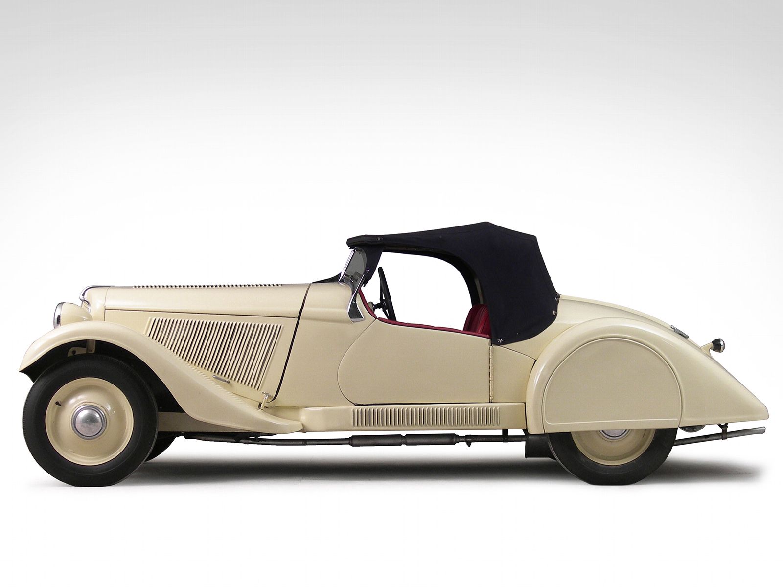 143822 Bild herunterladen auto, cars, seitenansicht, stil, adler, retro, beige, 1935 - Hintergrundbilder und Bildschirmschoner kostenlos