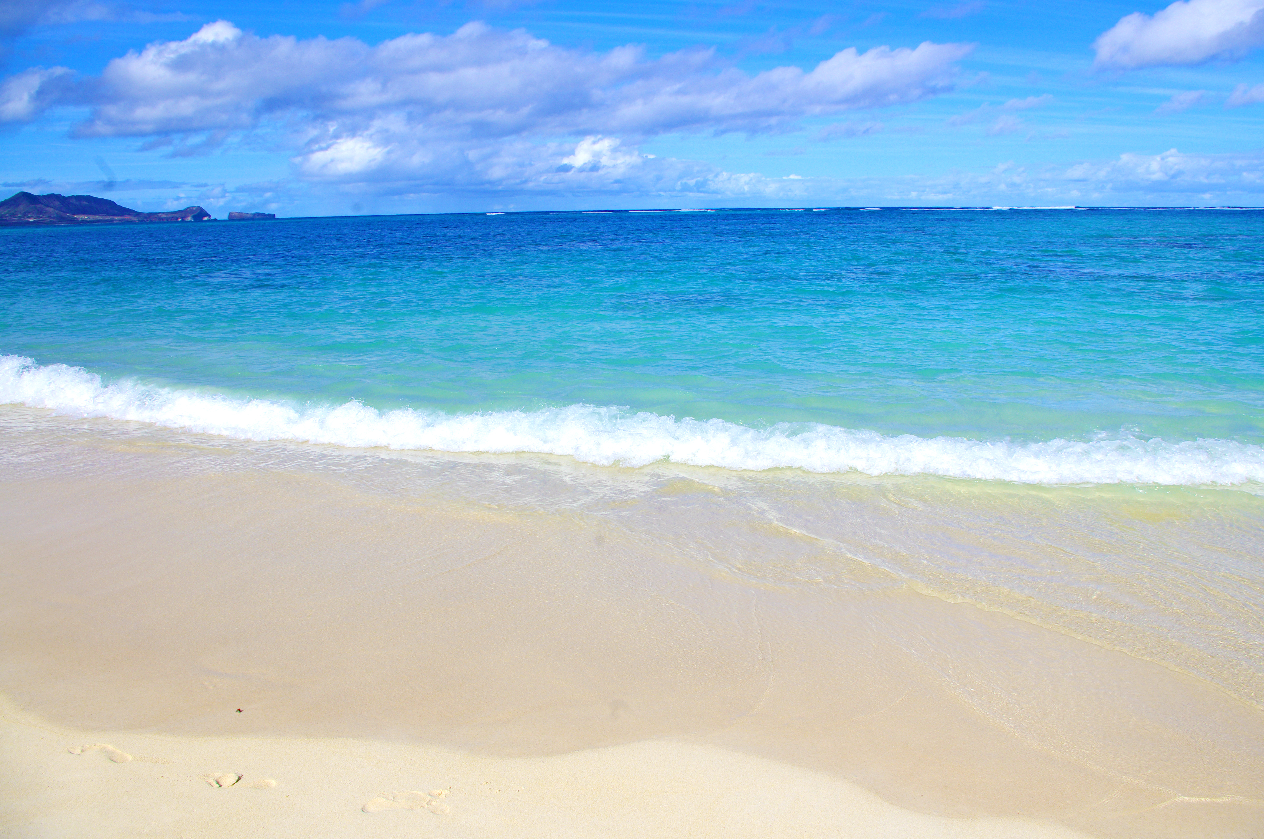 Download mobile wallpaper Sky, Sea, Beach, Horizon, Ocean, Earth for free.