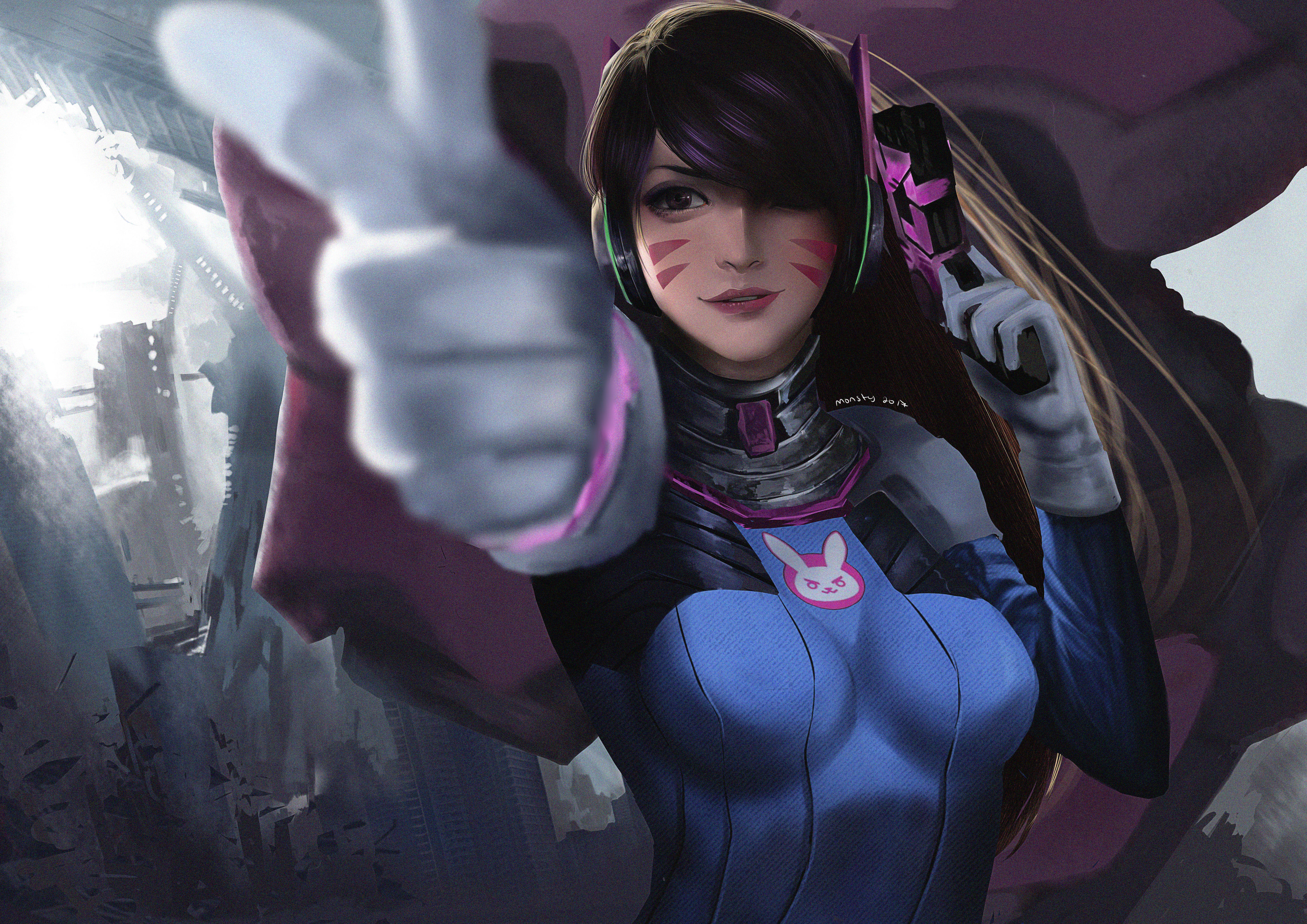 863181 Papéis de parede e D Va (Overwatch) imagens na área de trabalho. Baixe os protetores de tela  no PC gratuitamente