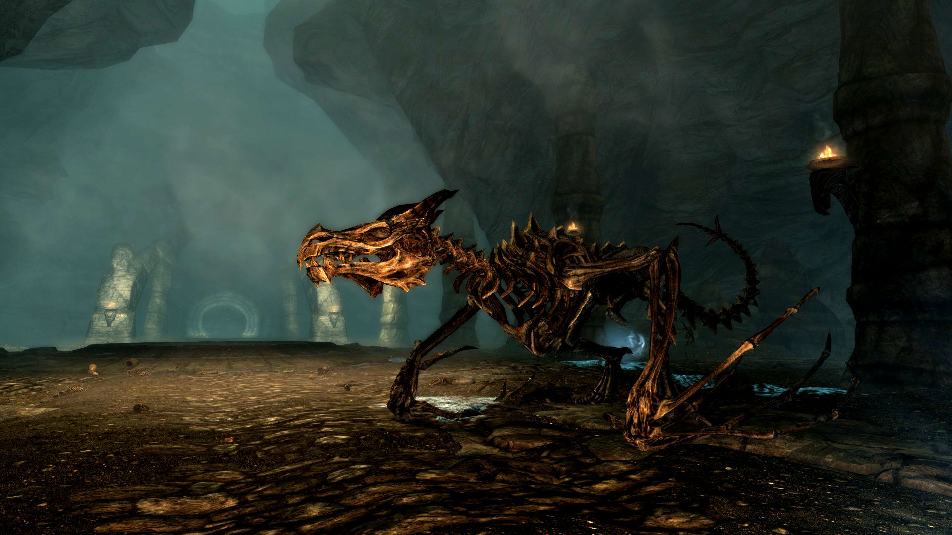 Free download wallpaper Dragon, Video Game, Skyrim, The Elder Scrolls V: Skyrim, The Elder Scrolls on your PC desktop