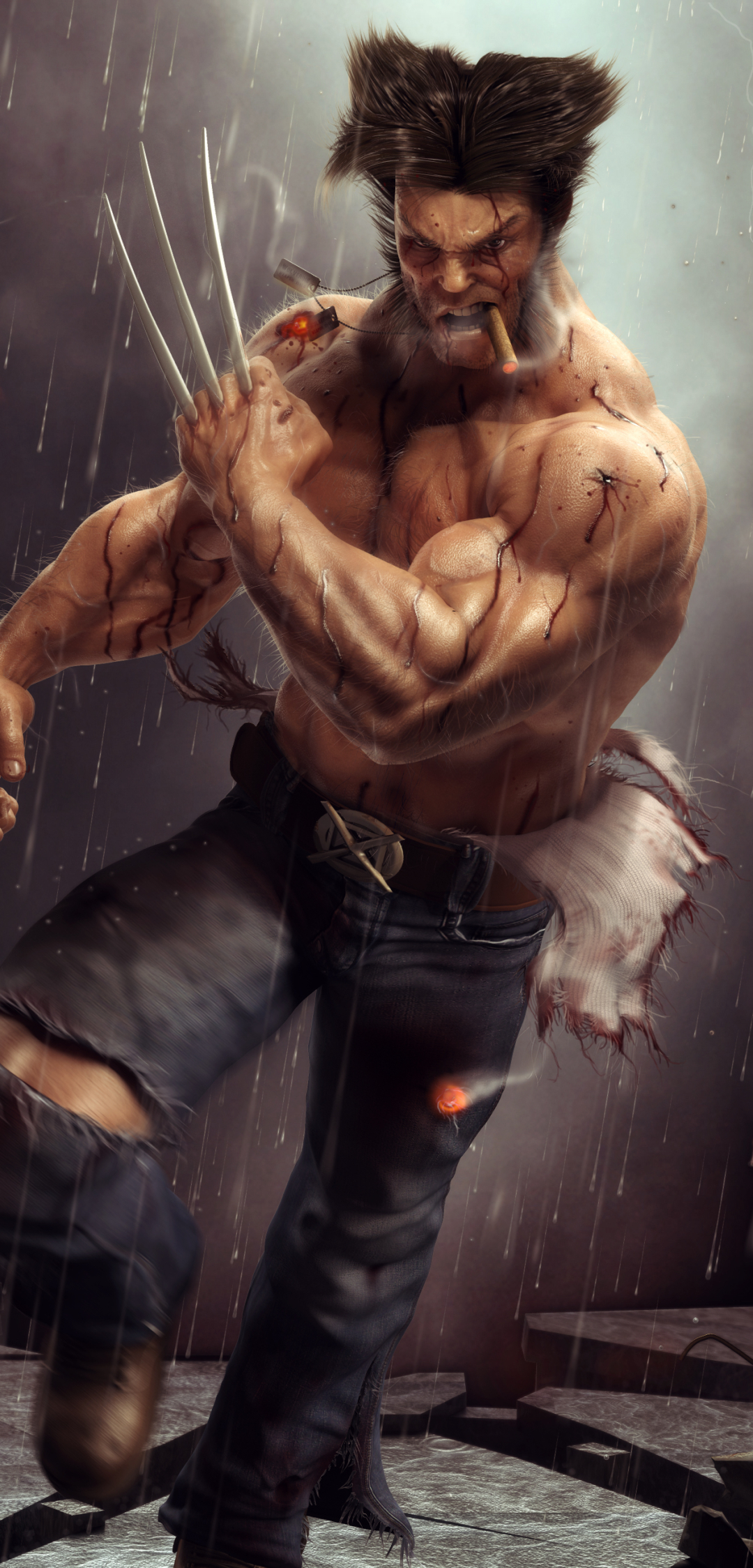 Download mobile wallpaper X Men, Wolverine, Comics, Logan James Howlett for free.