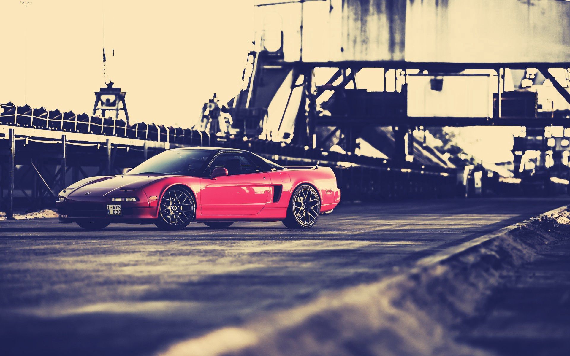 Download mobile wallpaper Honda Nsx, Side View, Cars for free.