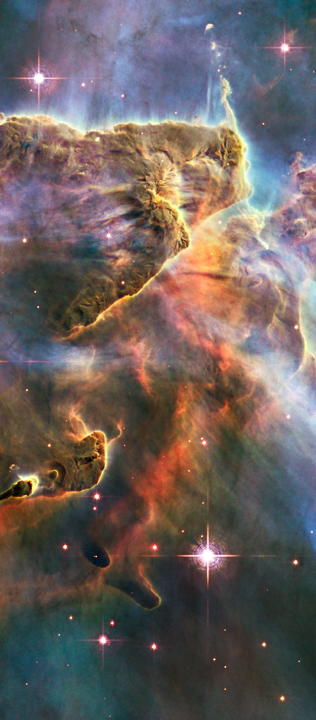 Download mobile wallpaper Nebula, Space, Sci Fi, Carina Nebula for free.